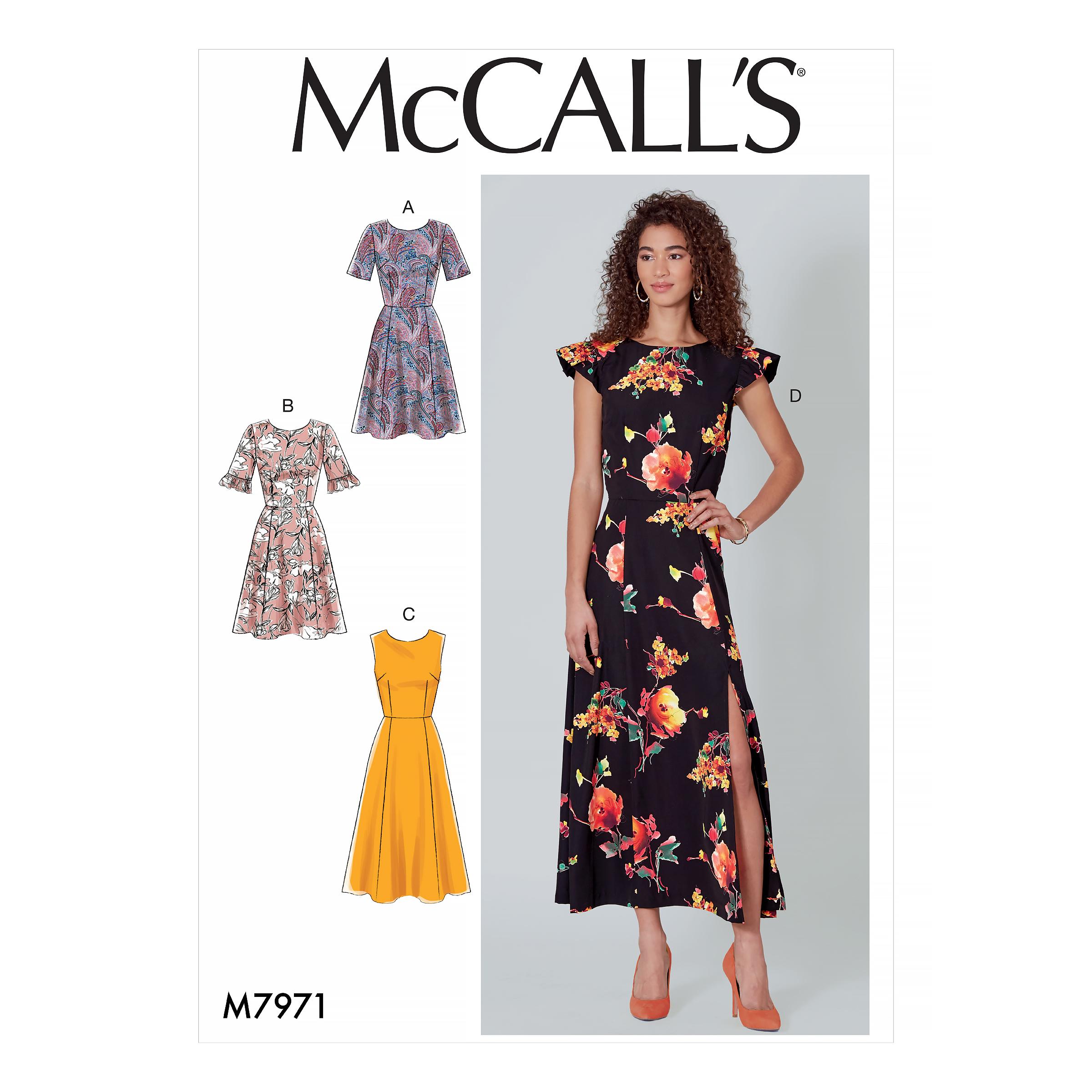 McCalls M7971 Misses Dresses, Misses Prom, Evening & Bridal