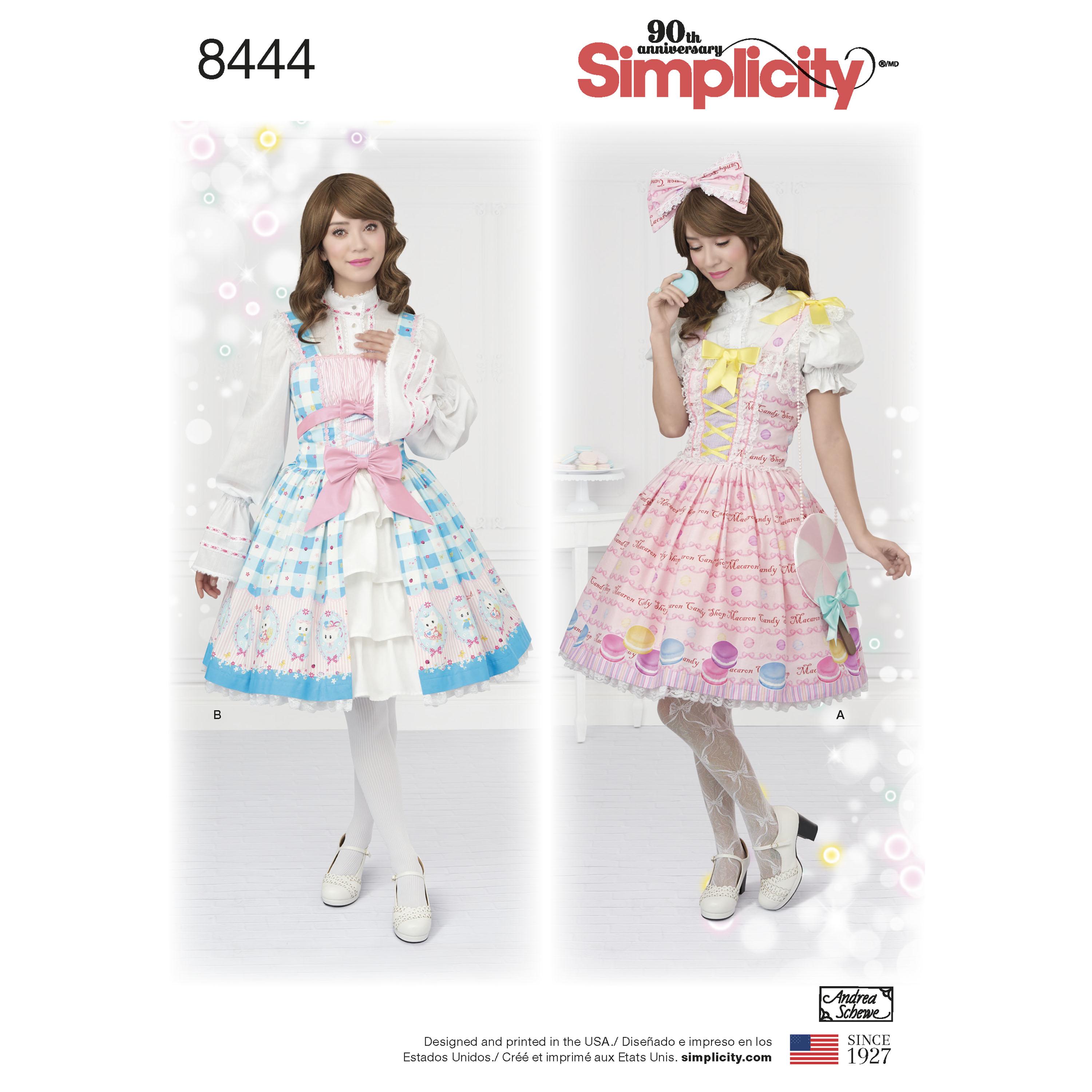 Simplicity S8444 Women's Lolita Costume