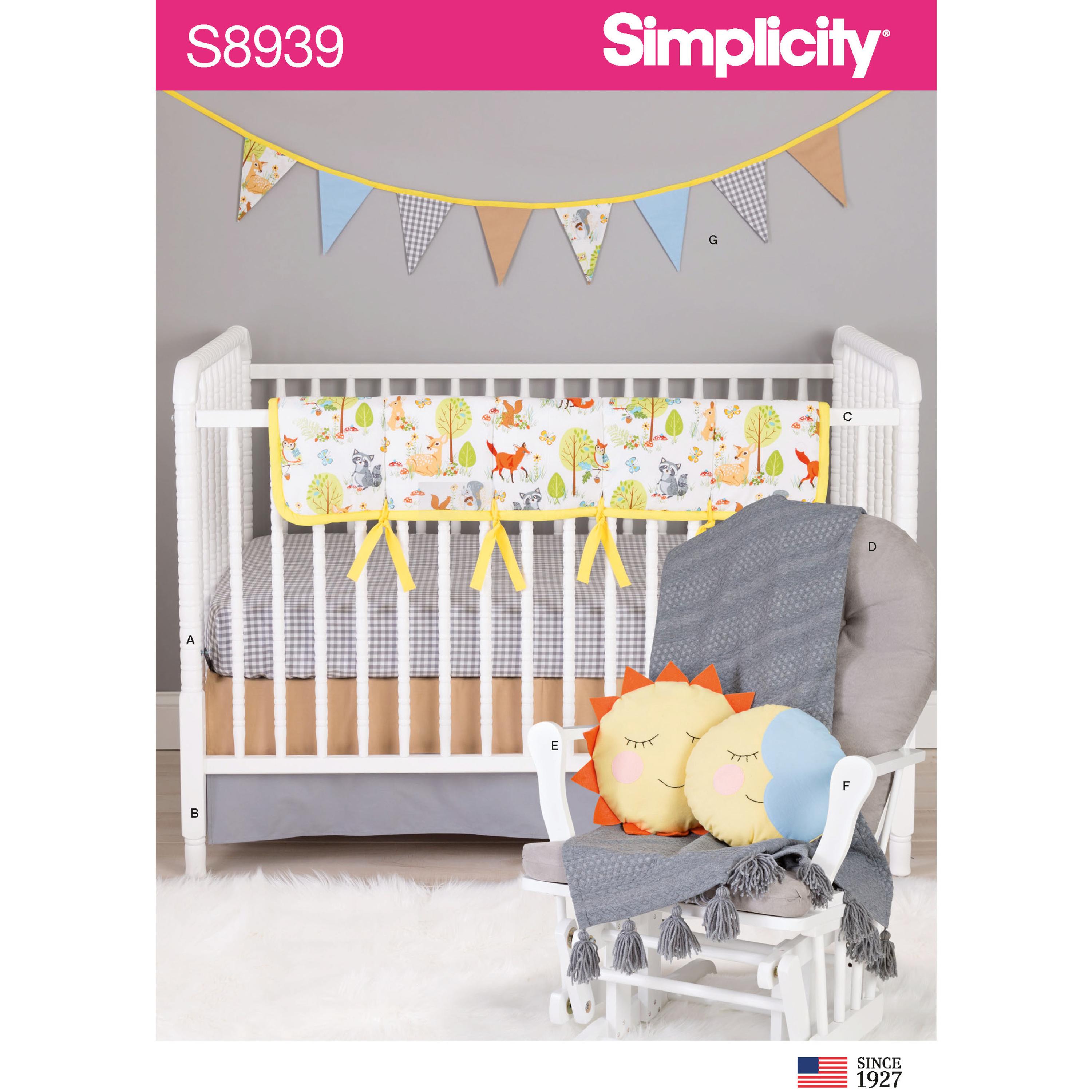 Simplicity S8939 Nursery Decor