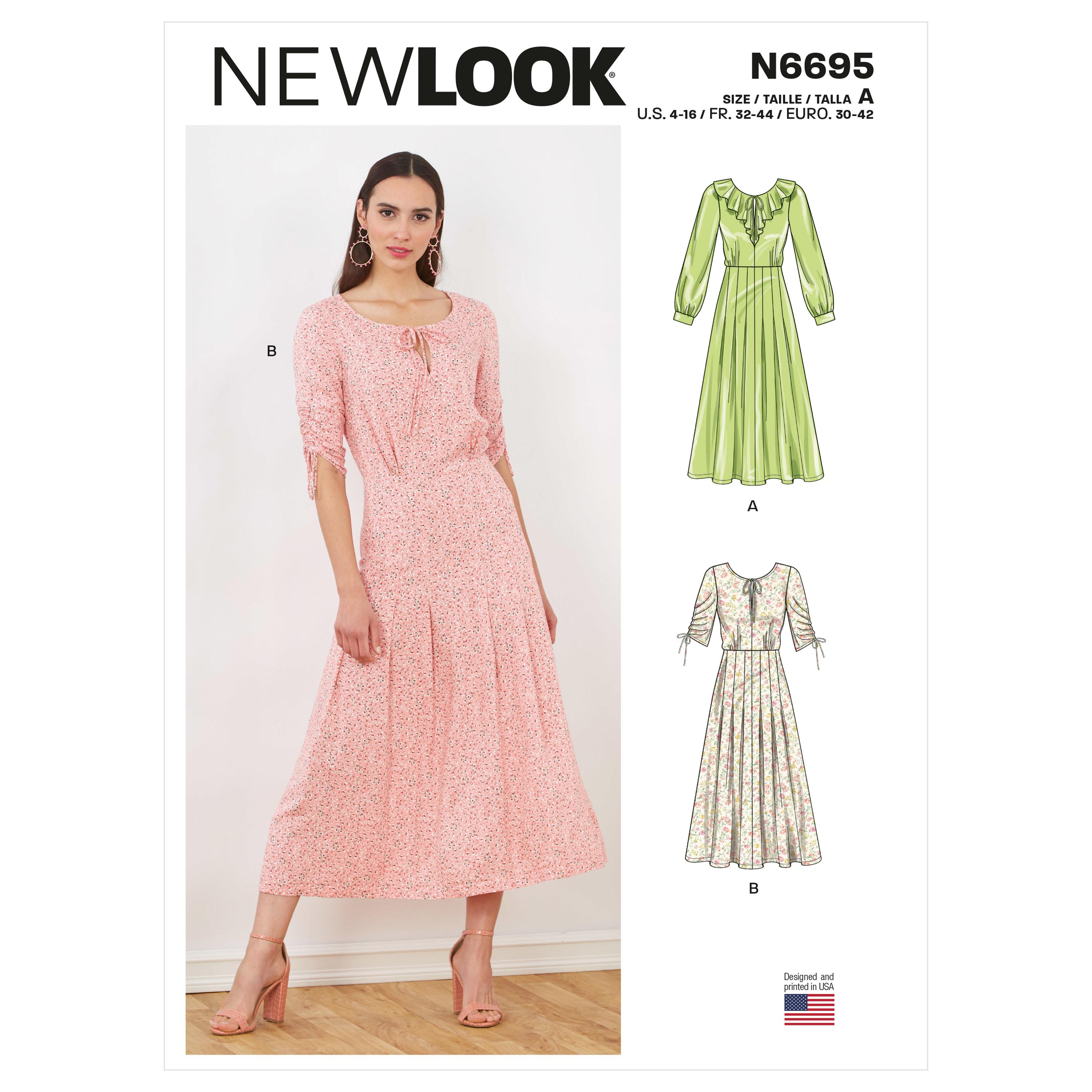 New Look Sewing Pattern N6695 Misses' Dresses