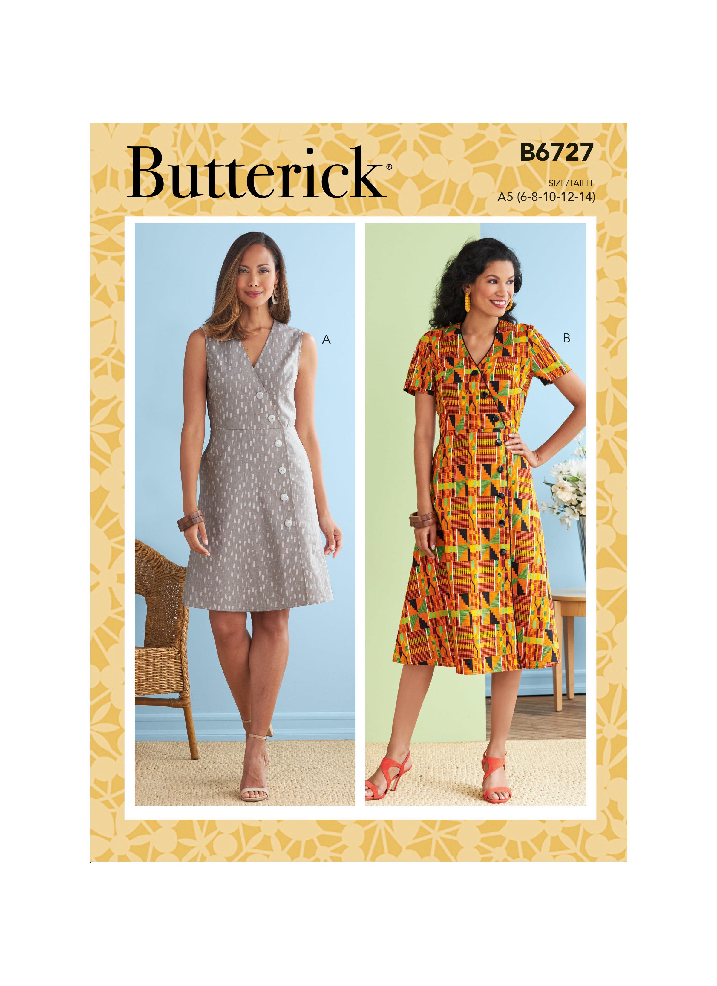 Butterick B6727 Misses' Dresses