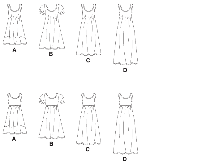 McCalls M5893 Dresses, Plus Size