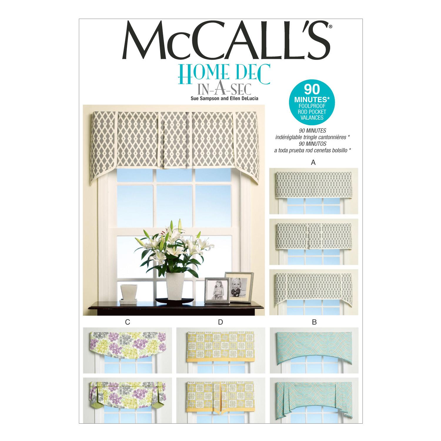 McCalls M7033 Home Decorating