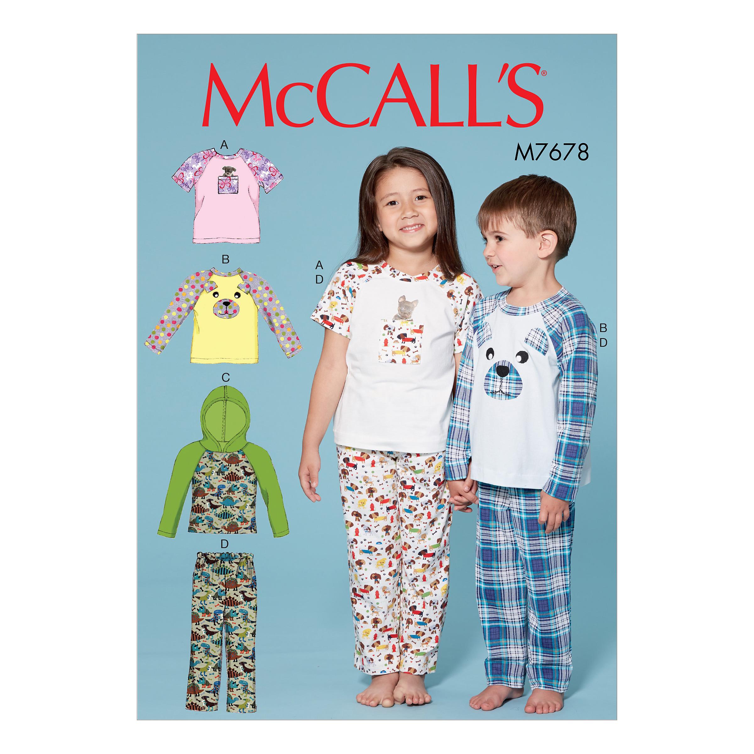 McCalls M7678 Kids Girls & Boys, Kids Children