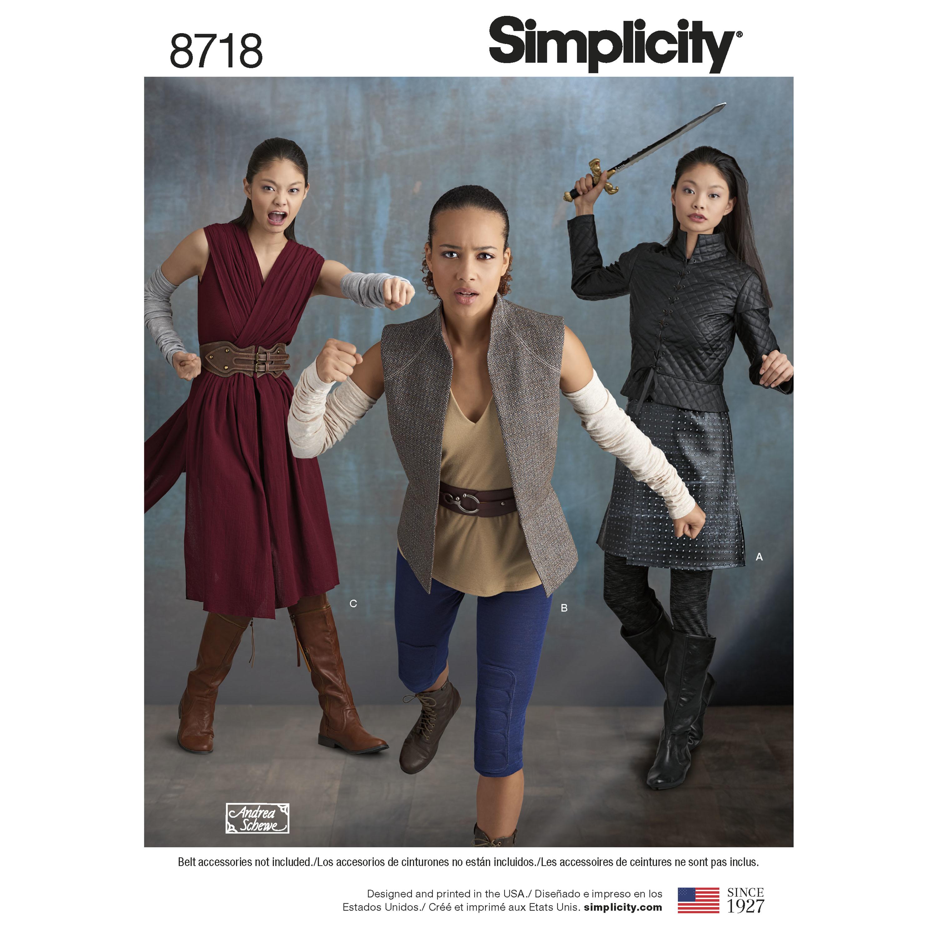 Simplicity S8718 Women's Costumes