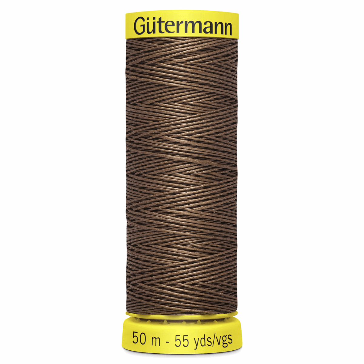 Linen Thread: 50m: Brown