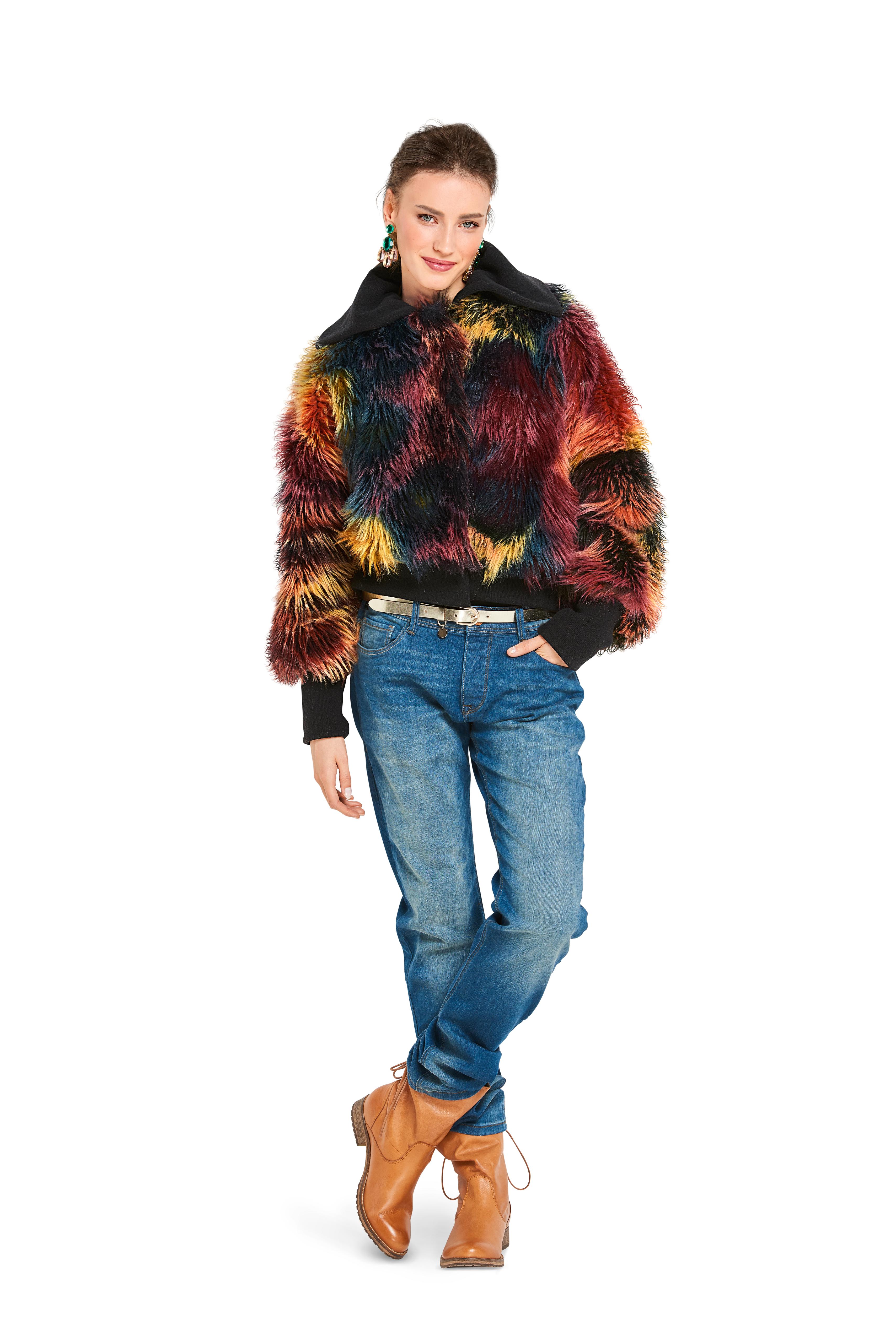 Burda B6359 Women's Fur Coat