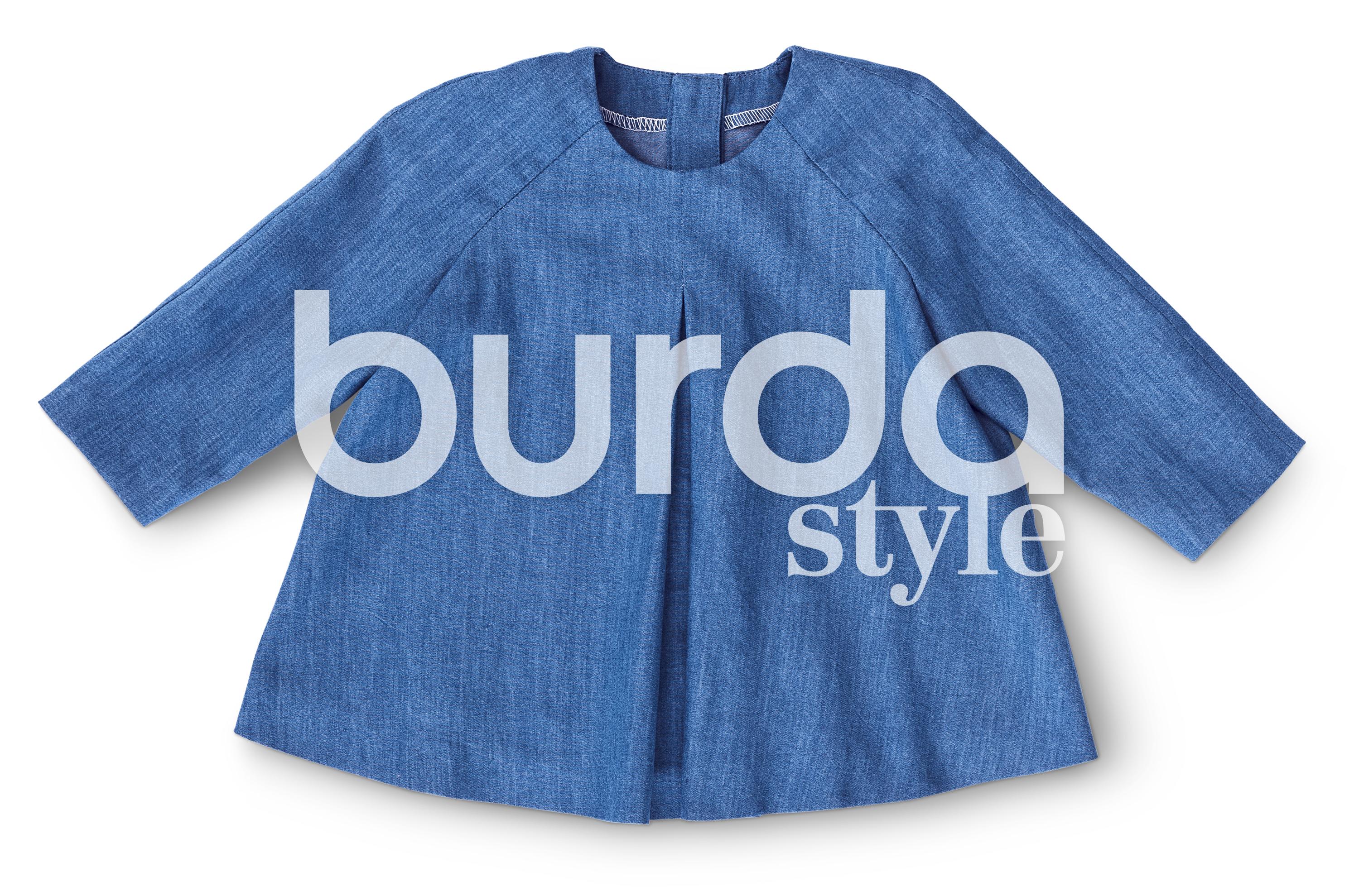 Burda B9348 Baby's Loose Dress