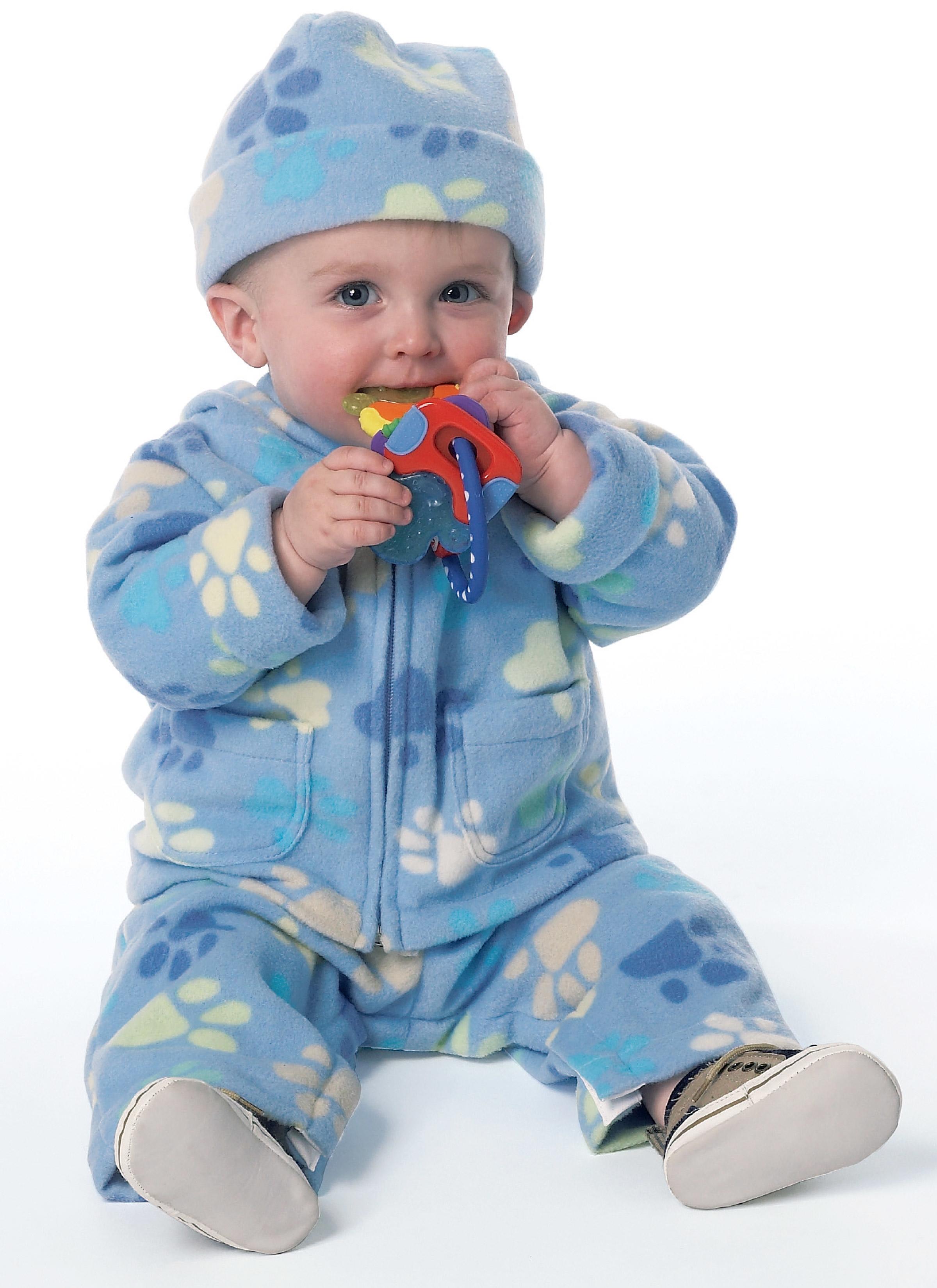 Butterick B6238 Infants' Jacket, Overalls, Pants, Bunting and Hat