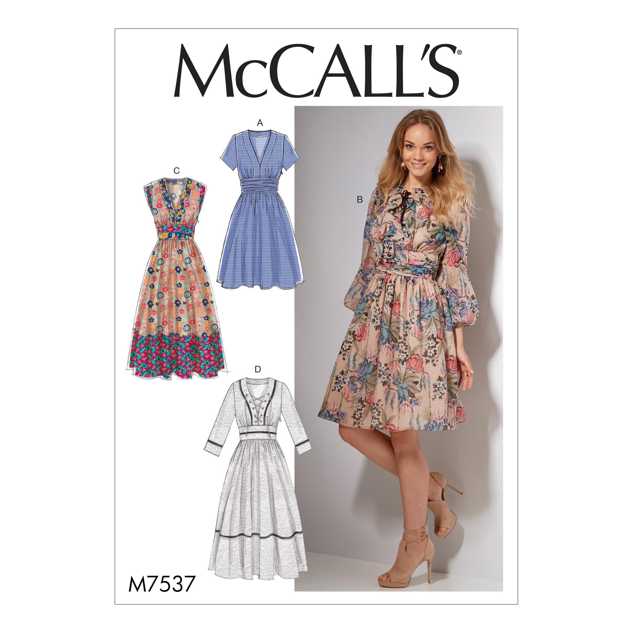 McCalls M7537 Misses Dresses