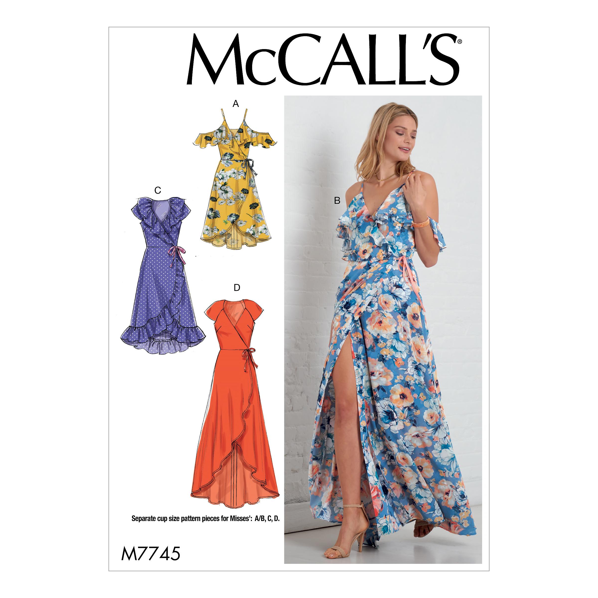 McCalls M7745 Misses Dresses