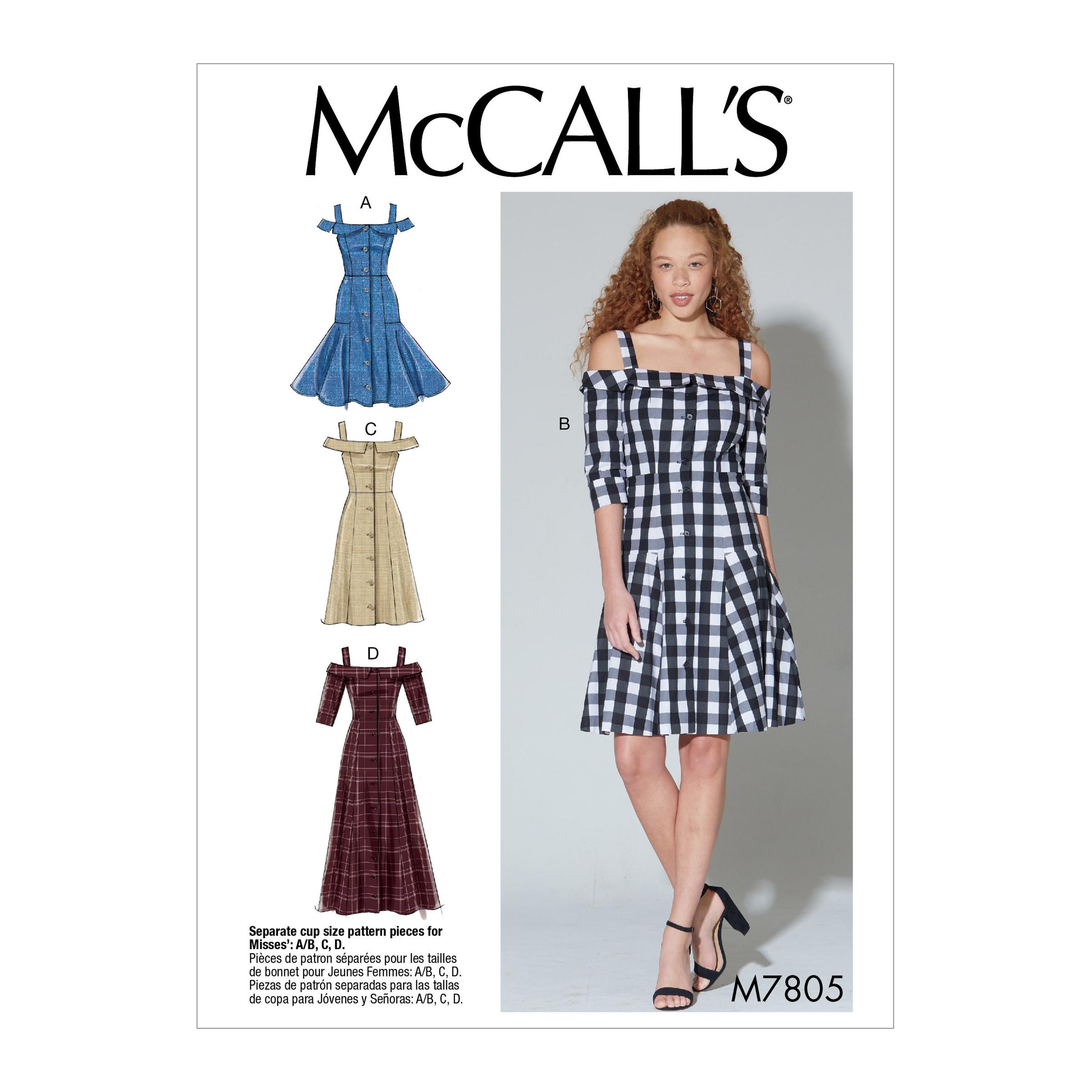 McCalls M7805 Misses Dresses