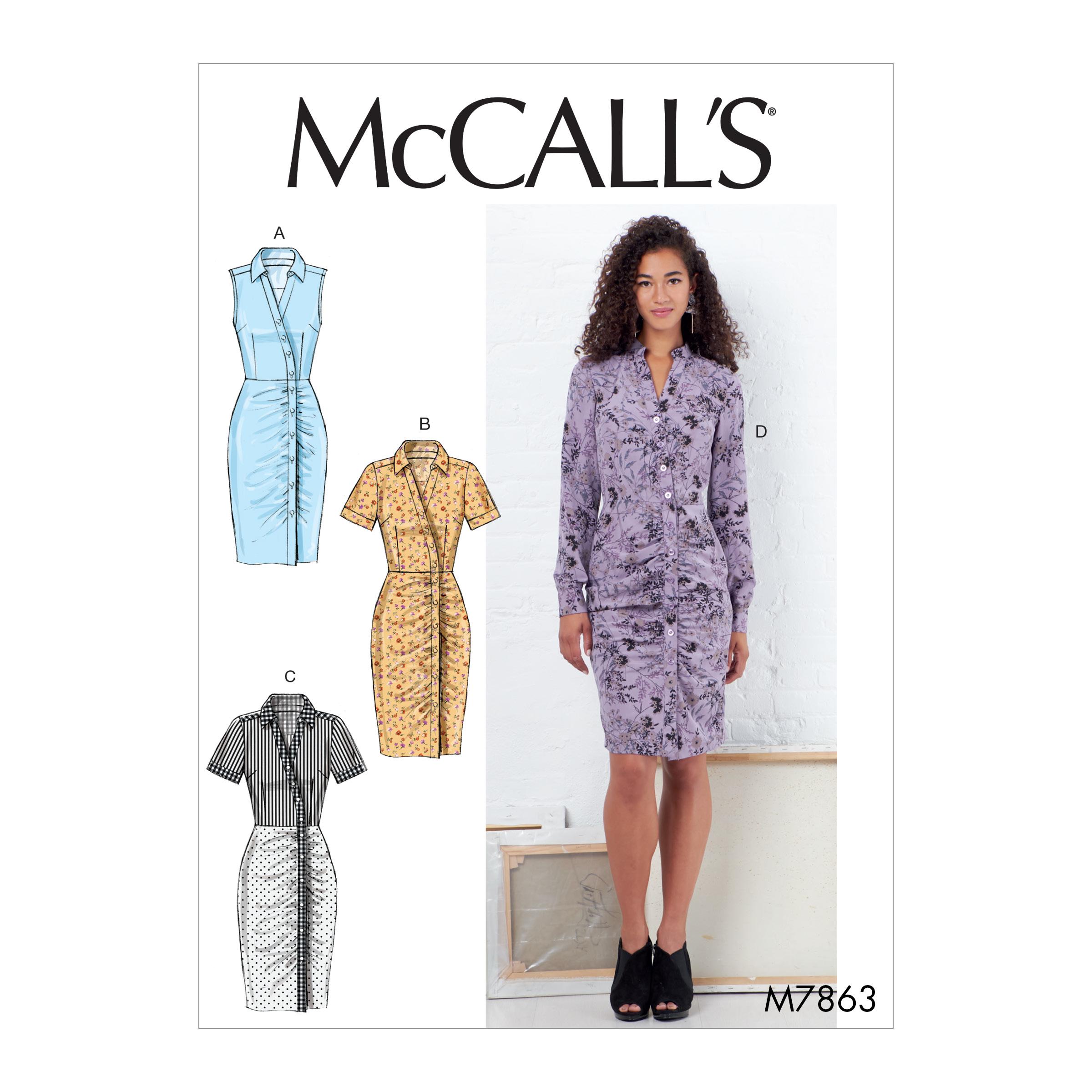 McCalls M7863 Misses Dresses