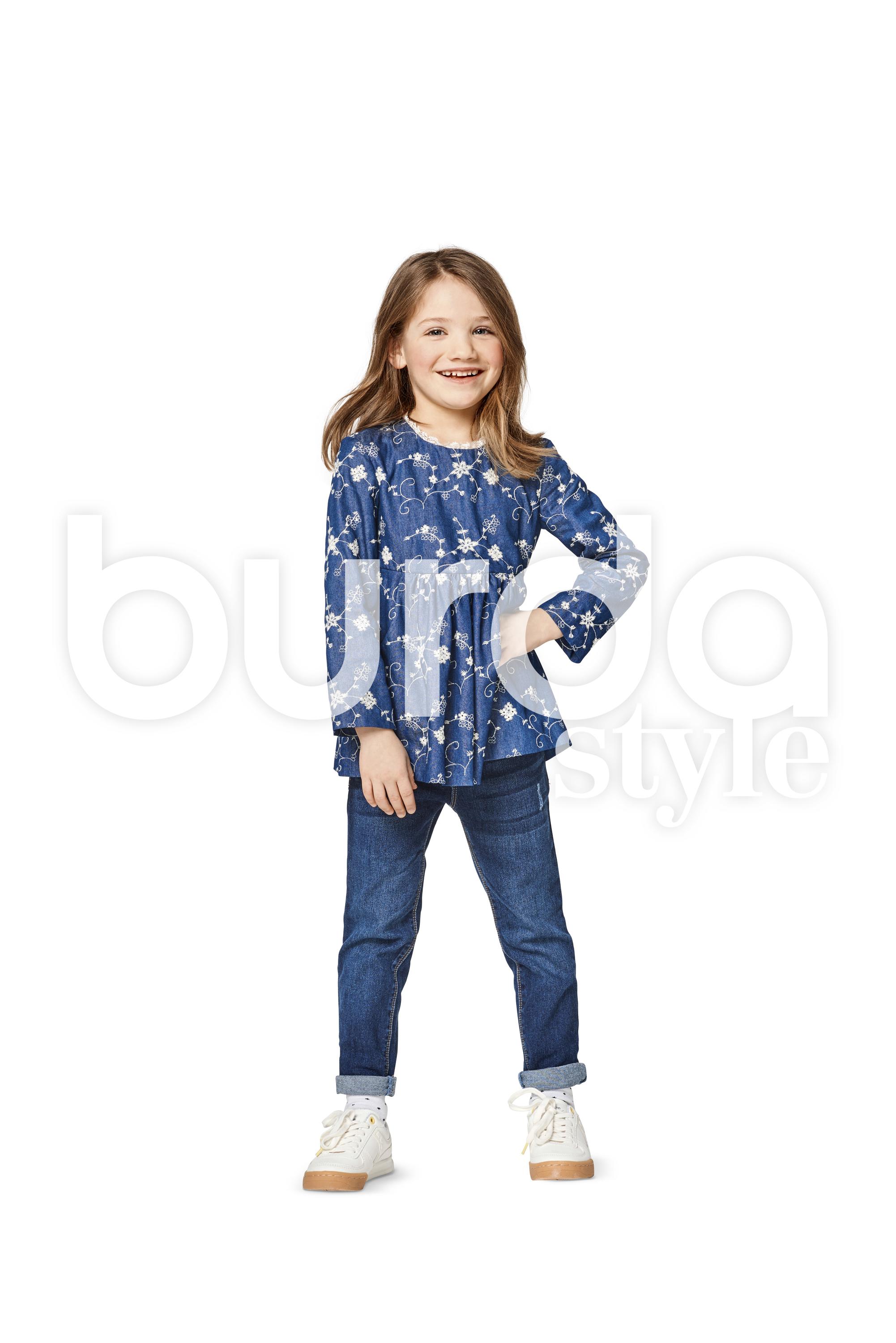 Burda B9350 Child's Dresses