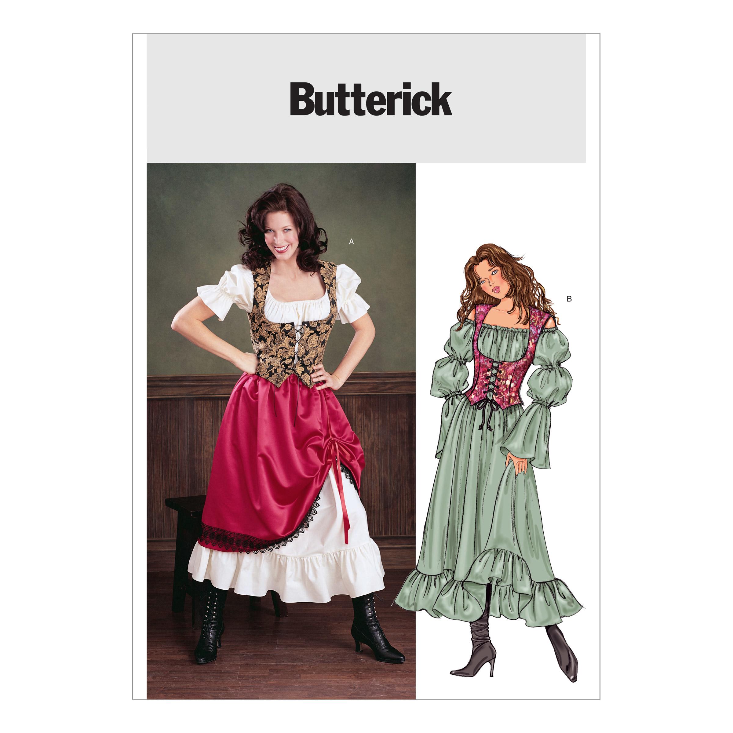 Butterick B3906 Misses'/Misses' Petite Costume