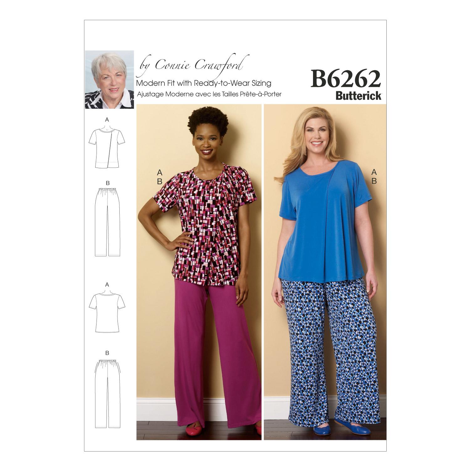 Butterick B6262 Misses'/Women's Loungewear