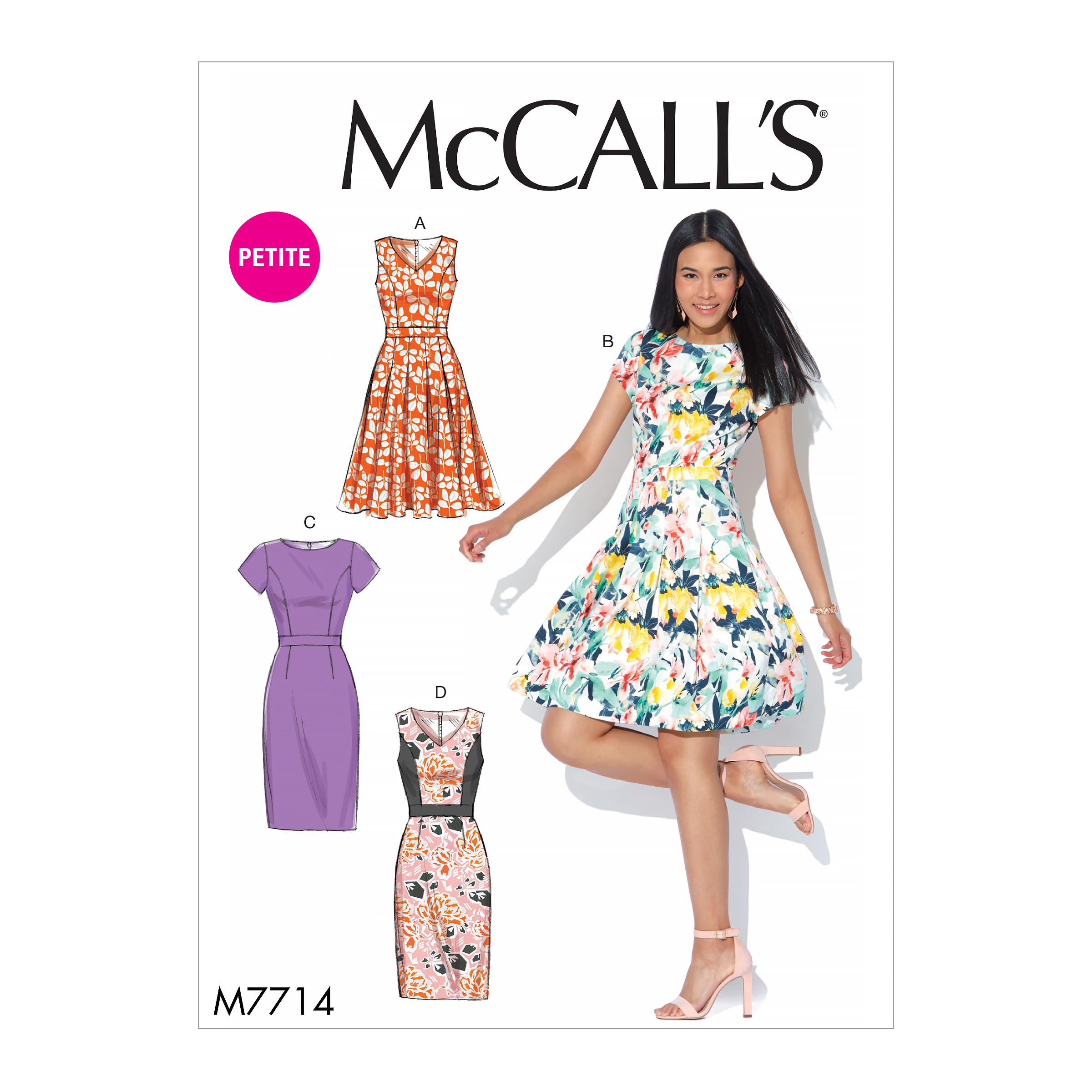 McCalls M7714 Misses Dresses