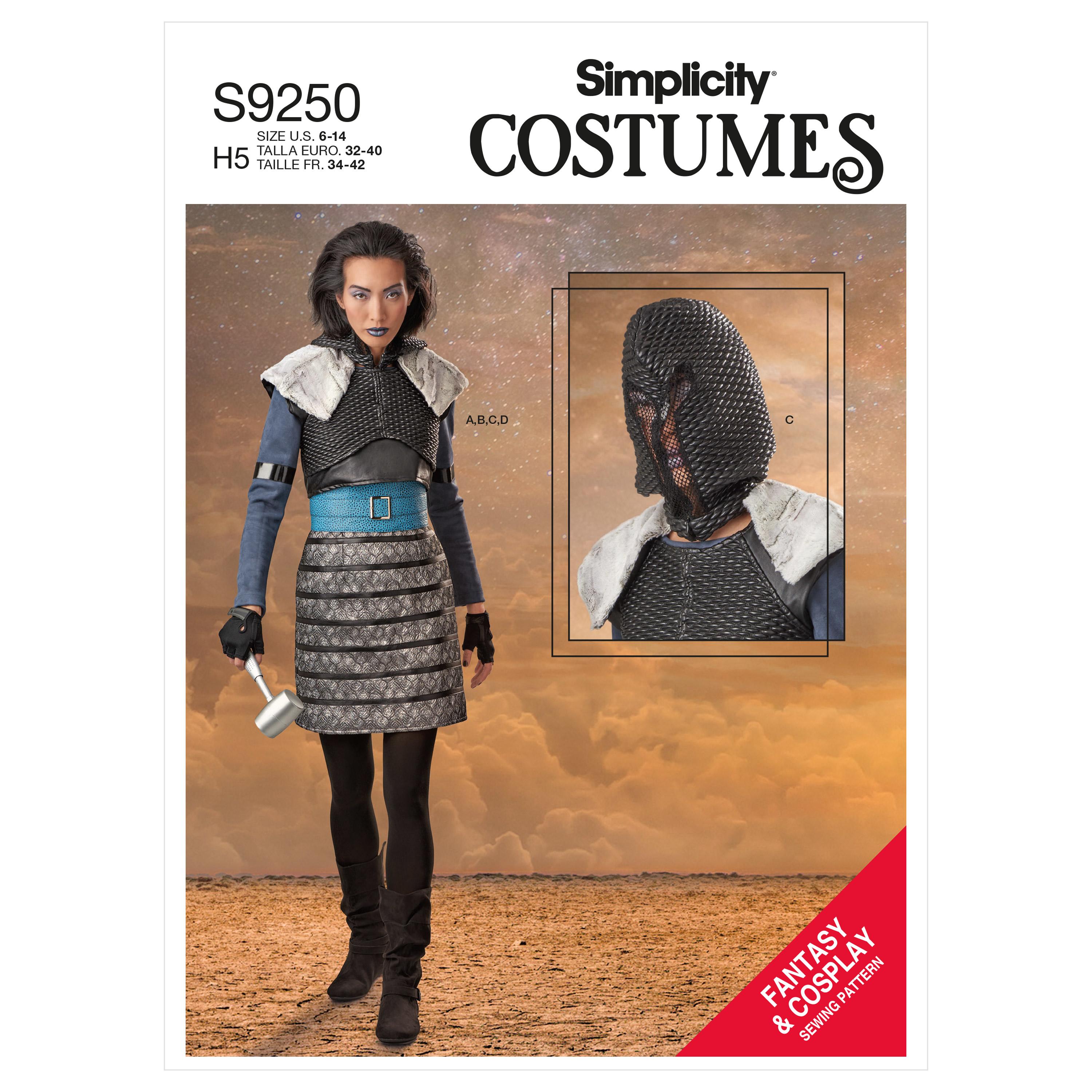 Simplicity Sewing Pattern S9250 Misses' Costume