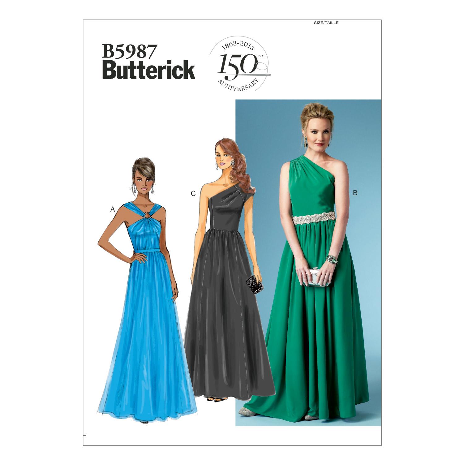 Butterick B5987 Misses' Dress