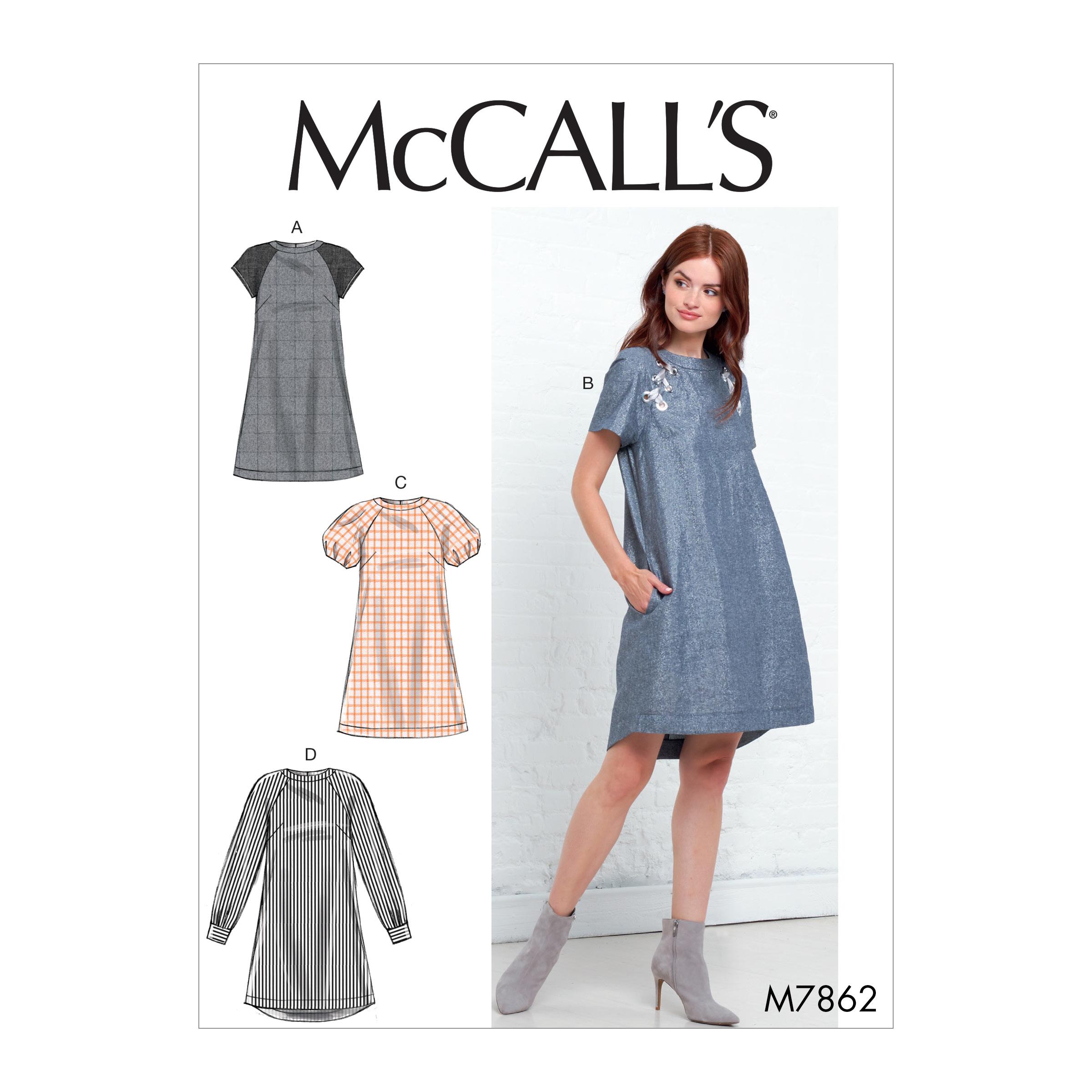 McCalls M7862 Misses Dresses