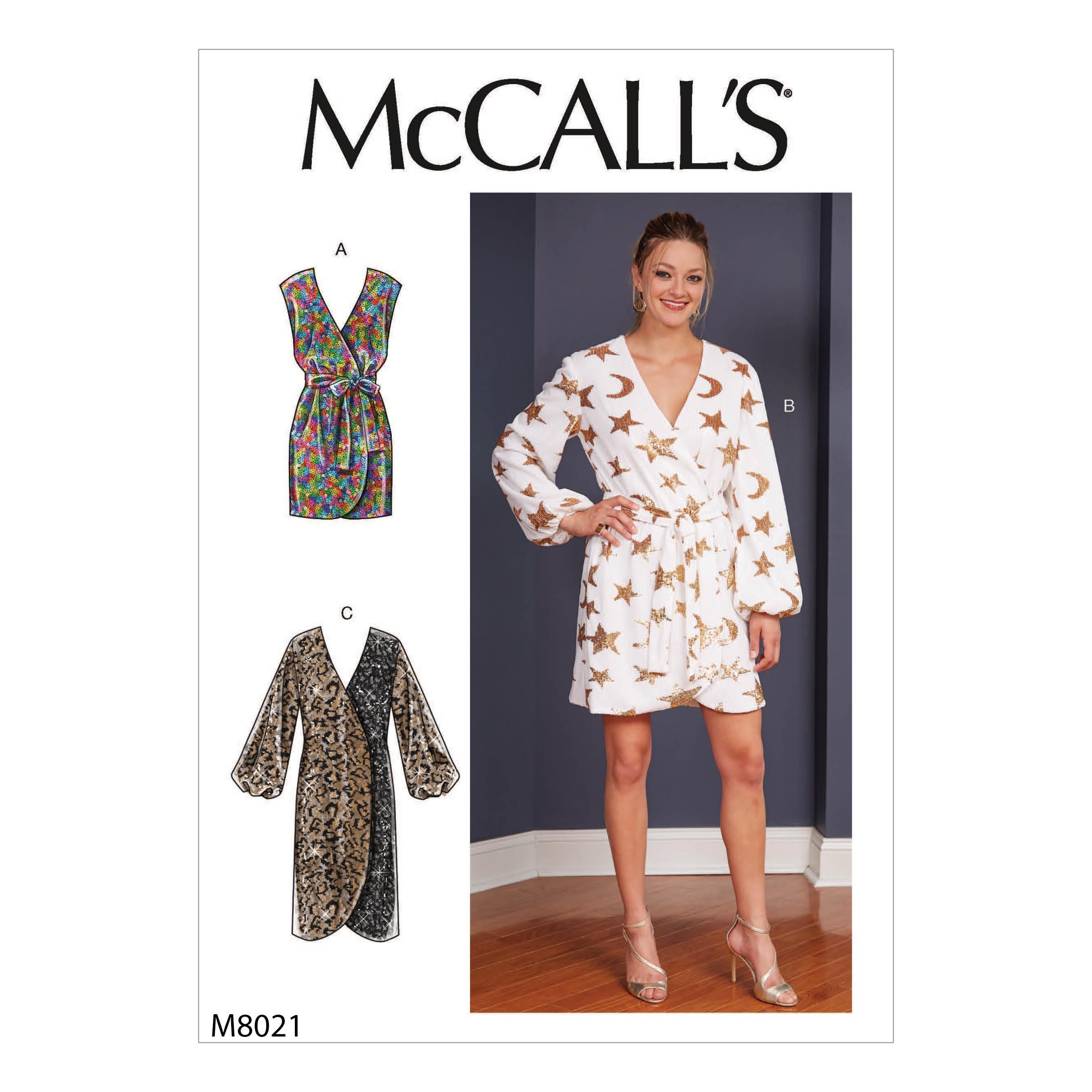 McCalls M8021 Misses Dresses, Misses Prom, Evening & Bridal