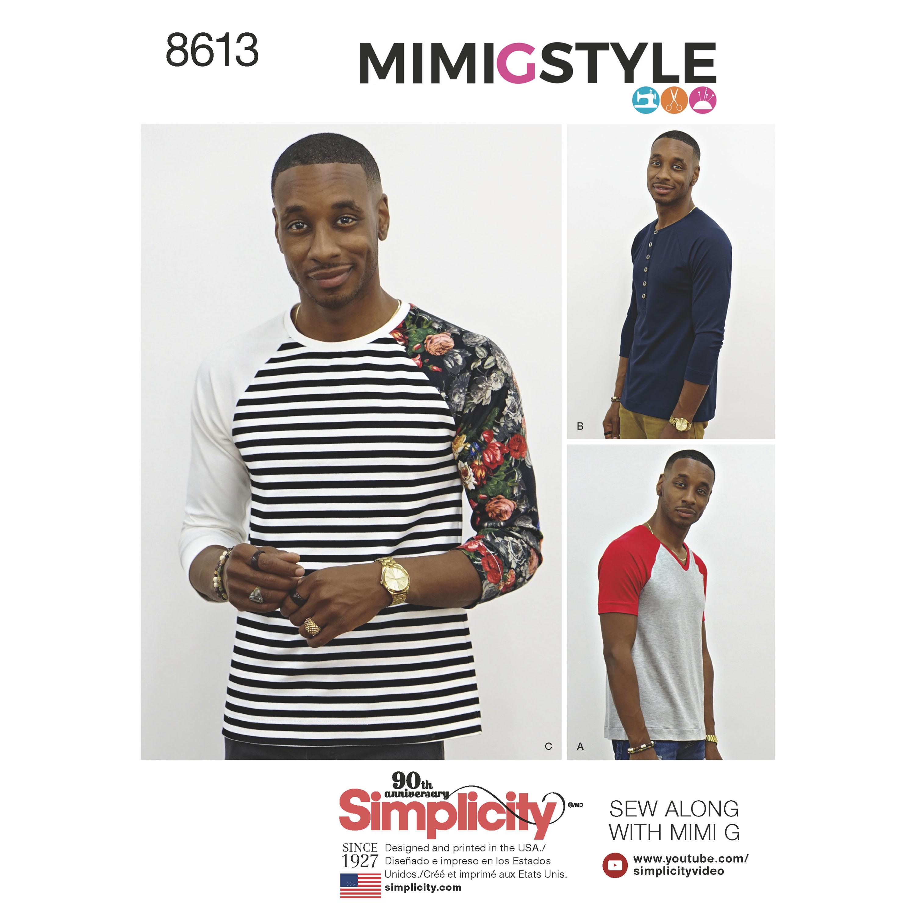 Simplicity S8613 Men's Knit Top by Mimi G