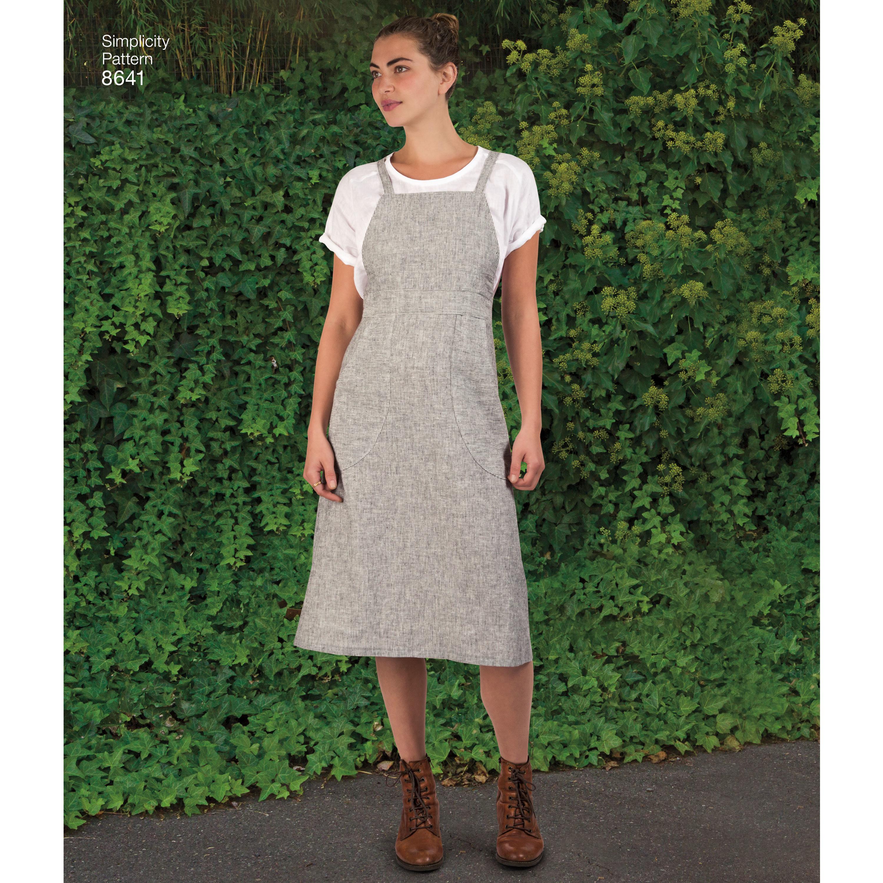 Simplicity S8641 Womens Jumper Dress