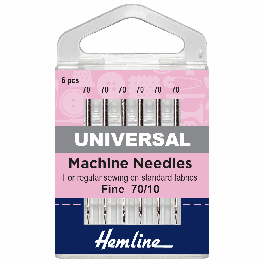 Sewing Machine Needles: Universal: Fine 70/10