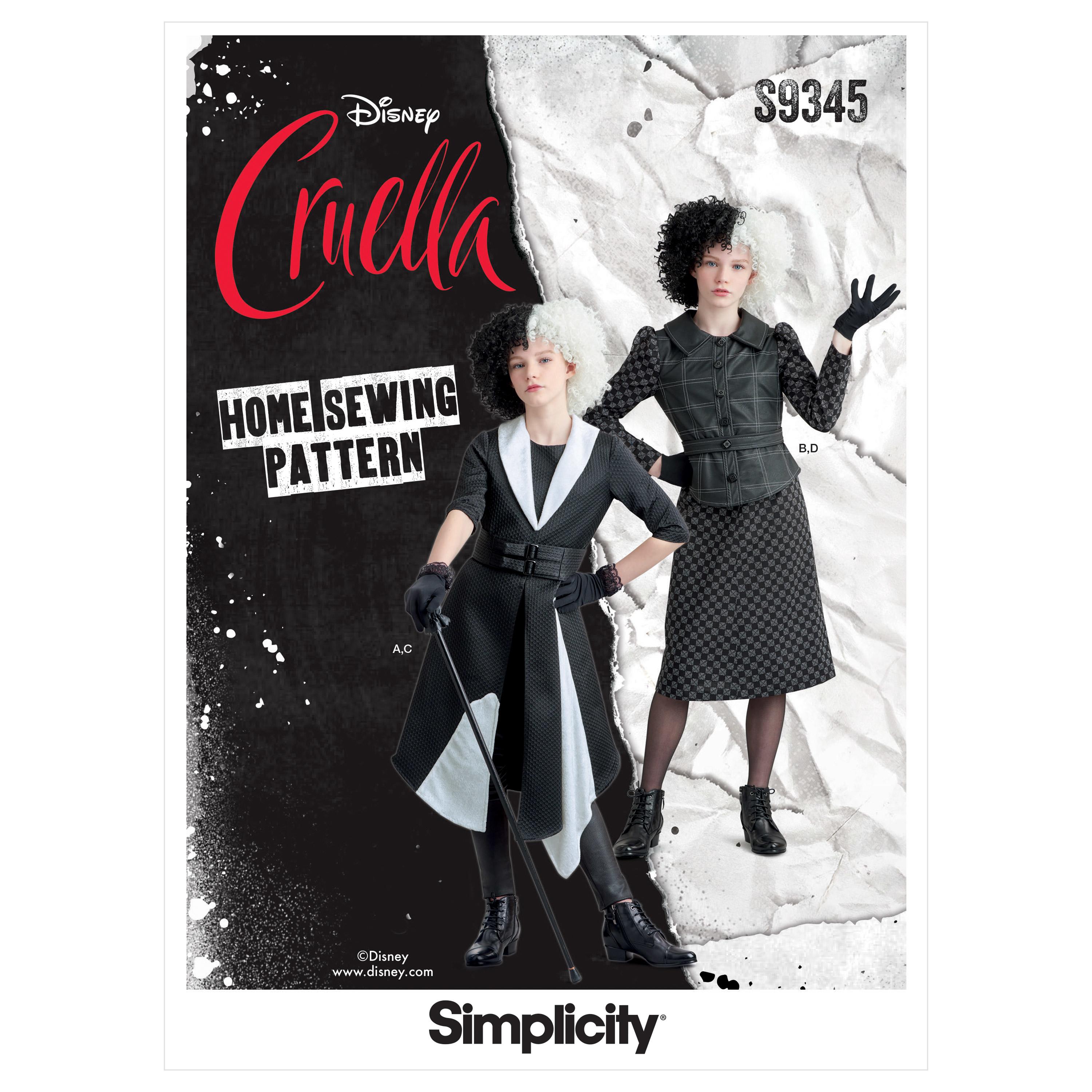 Simplicity Sewing Pattern S9345 Girls' Costumes