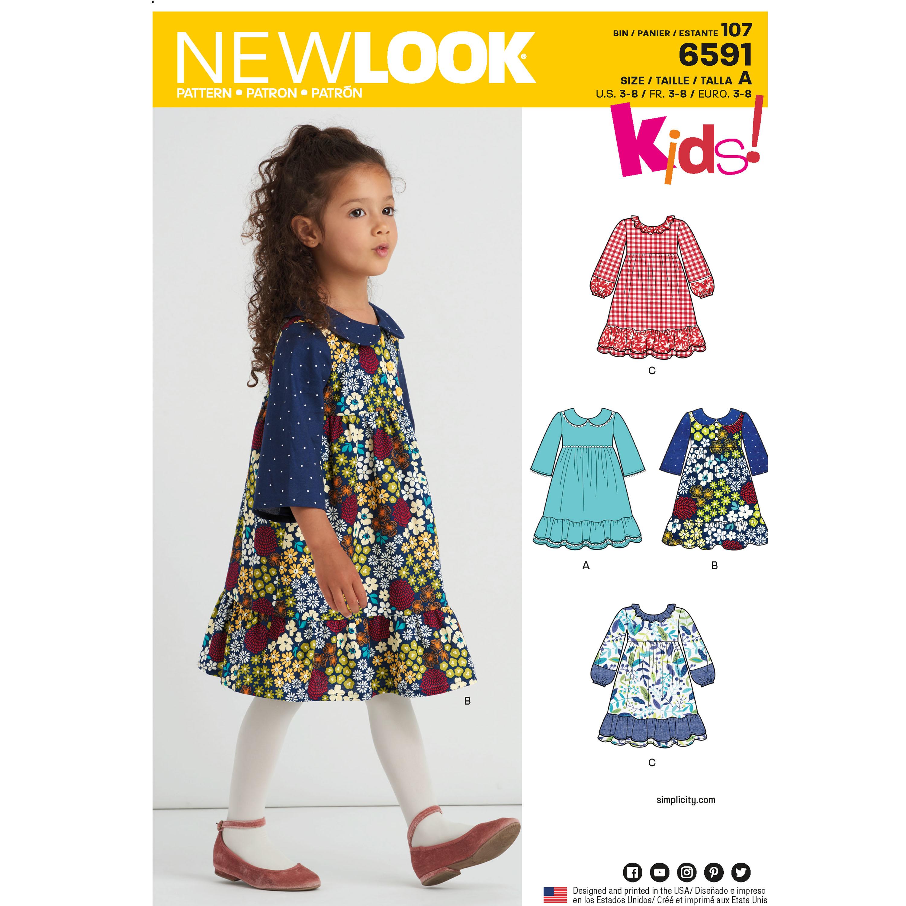 NewLook N6591 Child's Dress