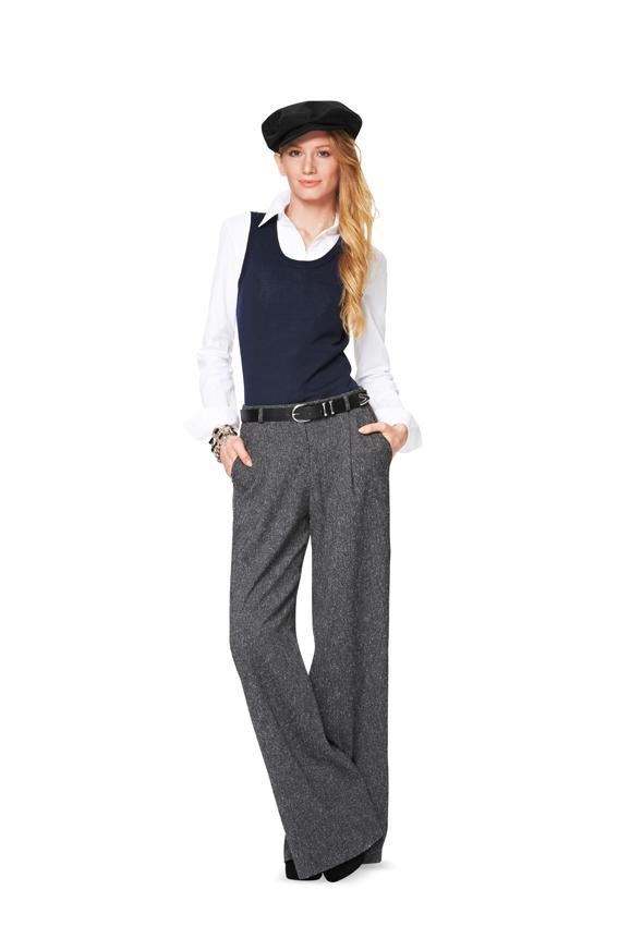 Burda B6856 Trousers & Jumpsuit Sewing Pattern