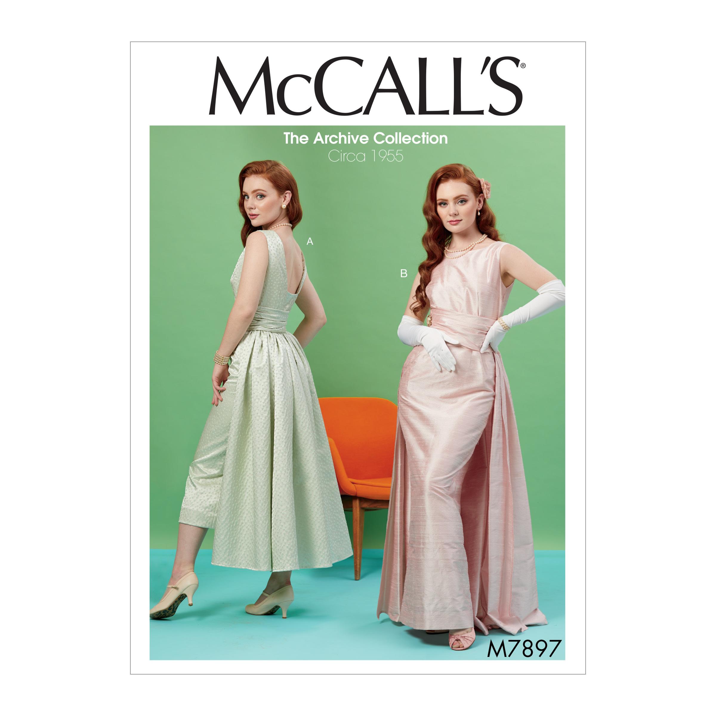 McCalls M7897 Misses Dresses