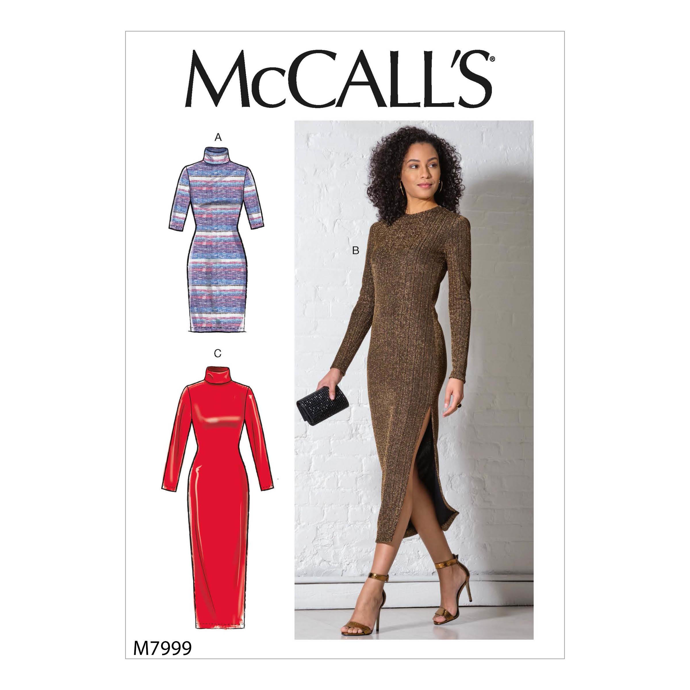 McCalls M7999 Misses Dresses, Misses Prom, Evening & Bridal