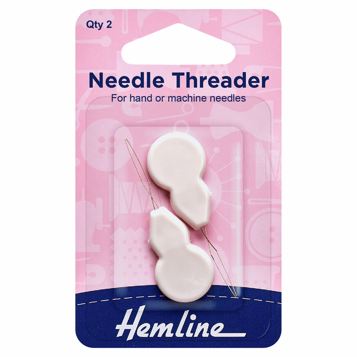 Needle Threader: Plastic Handle