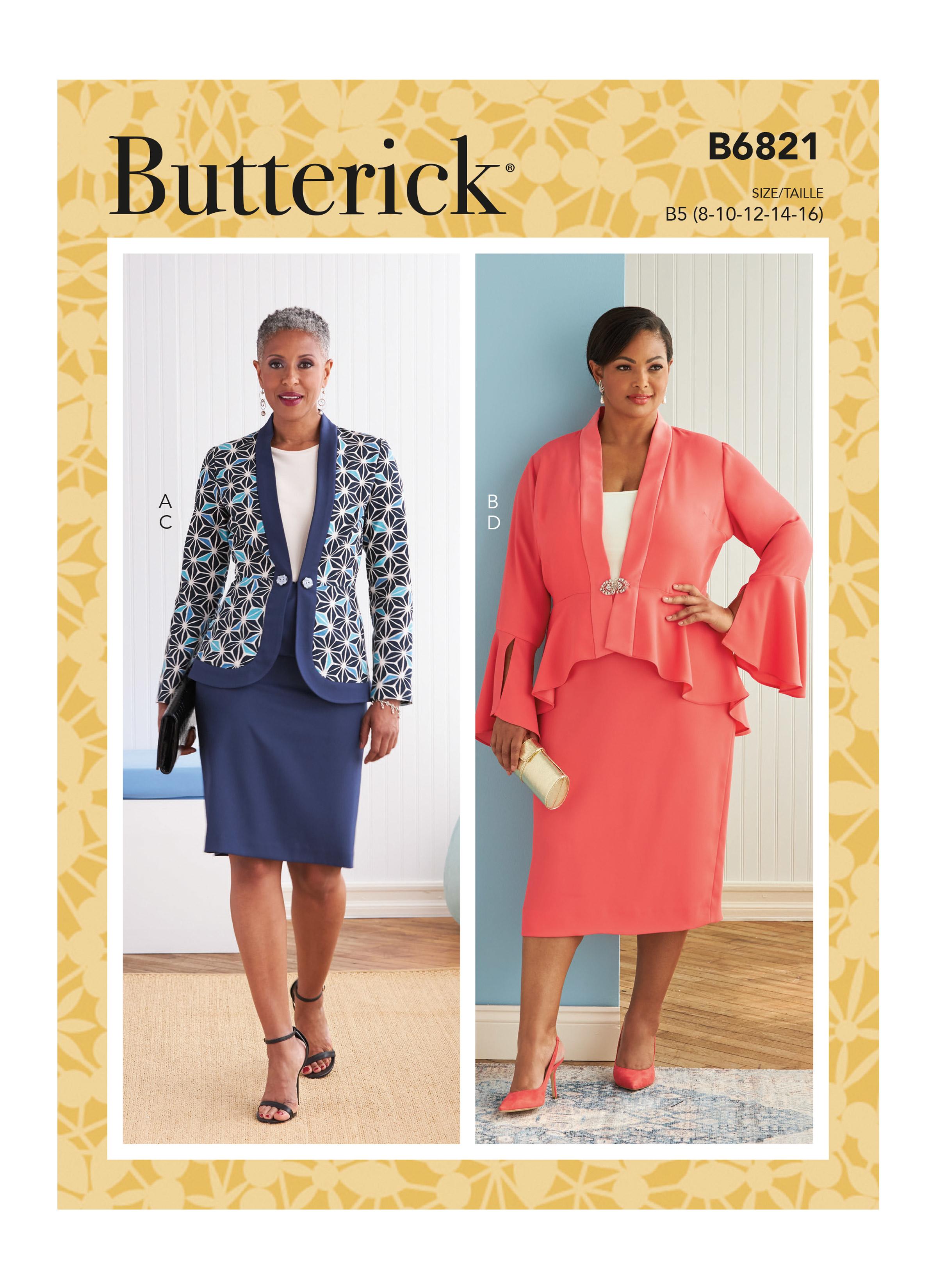 Butterick B6821 Misses / Plus Size Sportswear