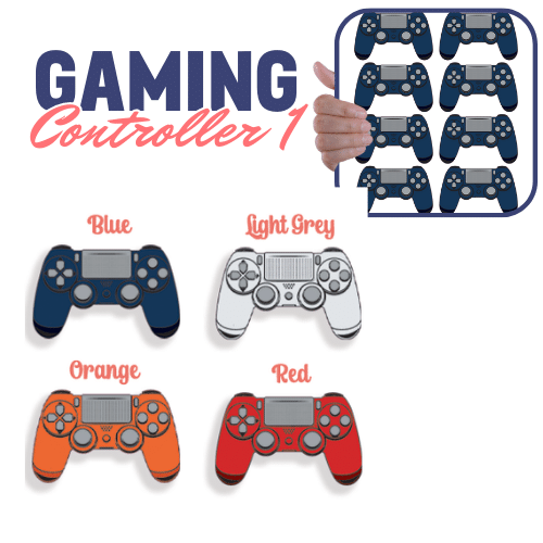 Gaming Stickers Controller 1 x8