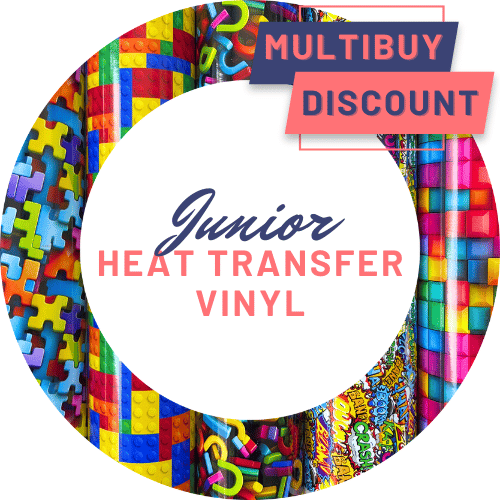 Printed Pattern Vinyl HTV Iron On Junior