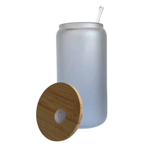 Wholesale Bulk 16 oz Clear Glass Cans