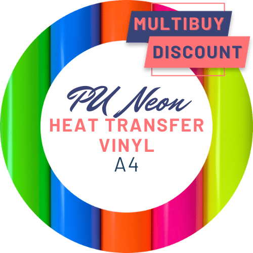 Premium PU Neon HTV A4 Main