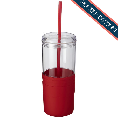 Silicone Tumbler Red
