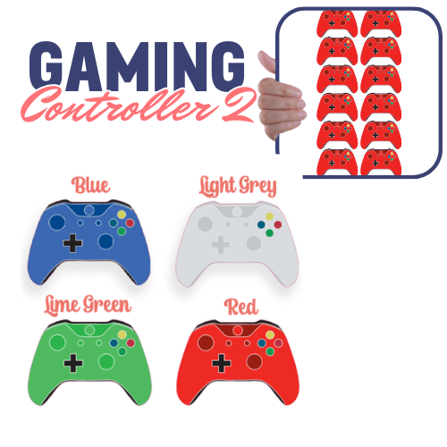 Gaming Stickers Controller 2 x12