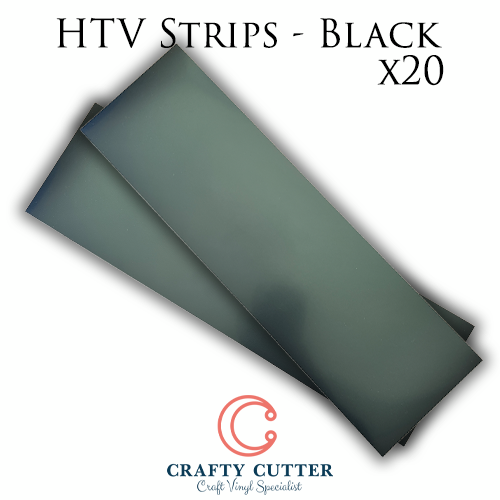 Grab Bag Sale Black HTV Strips