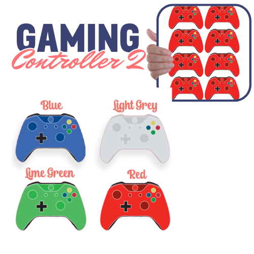 Gaming Stickers Controller 2 x8