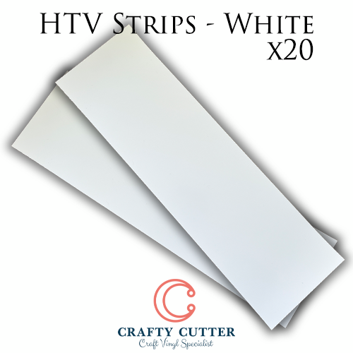 Grab Bag Sale White HTV Strips