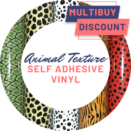 Printed Pattern Self Adhesive Vinyl Animal