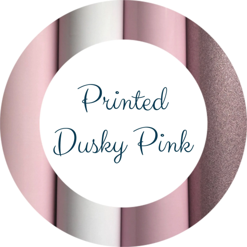 Printed Dusky Pink
