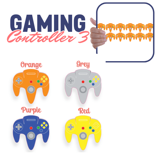 Gaming Stickers Controller 3 x12