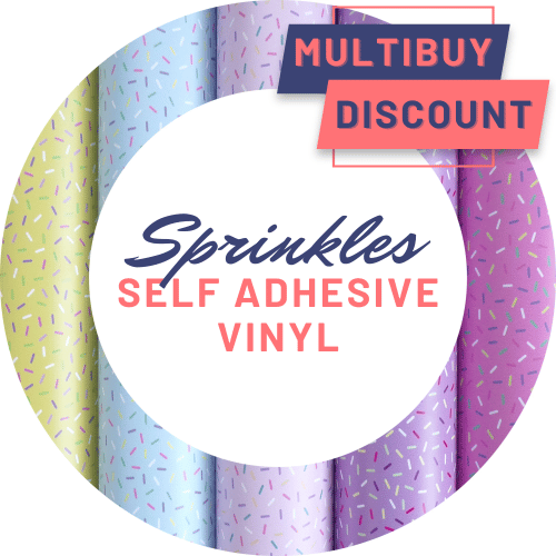 Patterned Vinyl - Sprinkles