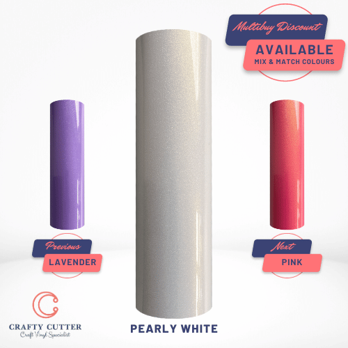 Sparkle Glitter - Pearly White