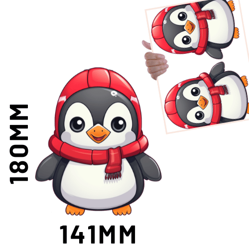 Christmas DTF - Cute Penguin 2 x2